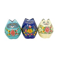 Sitting Cat Box - Assorted Designs (pack of 8) Sitting Cat Box - Assorted Designs (pack of 8)