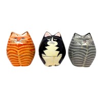 Sitting Cat Box - Three Colours (pack of 8)