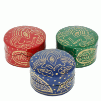 Mini Papier-mâché Boxes - Paisley (Pack of 12)