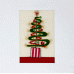 Embroidered Christmas Card - Tree Assorted (pack of 6)
