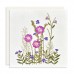 Flower Card - 3 Flower Assorted - Set B (pack of 6)