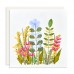 Flower Card - 3 Flower Assorted - Set B (pack of 6)