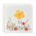 Flower Card - 3 Flower Assorted - Set E (pack of 6)