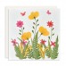 Flower Card - 3 Flower Assorted - Set B (pack of 6)