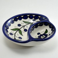 Ceramic Olive Plate - Olive Print (pack of 3)