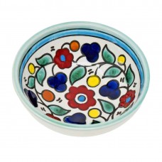 Ceramic Dipping & Spice Bowl - Floral Bright (pack of 6) Ceramic Dipping & Spice Bowl - Floral Bright (pack of 6)