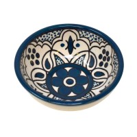 Ceramic Dipping & Spice Bowl - Lotus Turquoise (pack of 6)
