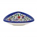Ceramic Triangle Dish - Floral Colourful (pack of 3)