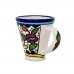 Ceramic Espresso Mug - Floral Colourful (pack of 4)