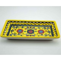 Ceramic Tray - Hamra Zuma Yellow (pack of 3)