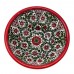 Ceramic Serving Bowl - Lantana Green & Burgundy (pack of 2) Ceramic Serving Bowl - Lantana Green & Burgundy (pack of 2)
