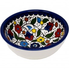 Ceramic Snack Bowl - Floral Colourful (pack of 4 Ceramic Snack Bowl - Floral Colourful (pack of 4