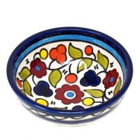 Ceramic Dipping & Spice Bowl - Floral Colourful (pack of 6)