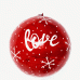 Large 3" Papier-mâché Bauble - Messages (Assorted)