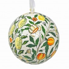 Large 3" Papier-mâché Bauble - Arts & Crafts Fruit Large 3" Papier-mâché Bauble - Arts & Crafts Fruit