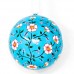 Large 3" Papier-mâché Bauble - Blossom Assorted