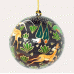 Large 3" Papier-mâché Bauble - Kashmir Forest Assorted Large 3" Papier-mâché Bauble - Kashmir Forest Assorted