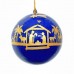 Large 3" Papier-mâché Bauble - Gold Nativity - Assorted
