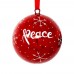 Large 3" Papier-mâché Bauble - Messages (Assorted) Large 3" Papier-mâché Bauble - Messages (Assorted)