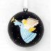 Large 3" Papier-mâché Bauble - Nativity Scenes - Assorted