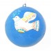 Large 3" Papier-mâché Bauble - Blue Doves - Assorted Large 3" Papier-mâché Bauble - Blue Doves - Assorted