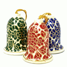Small Painted Bell - Sonamarg Assorted Small Painted Bell - Sonamarg Assorted