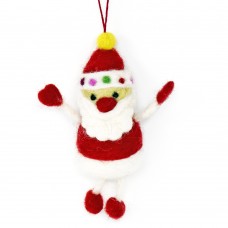 Felt Hanging - Fun Santa (pack size - 6) Felt Hanging - Fun Santa (pack size - 6)