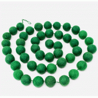 Felt Garland - Green (pack size - 6) Felt Garland - Green (pack size - 6)