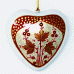 Large Papier-mâché Heart - Chinar 3 Leaf - Assorted Large Papier-mâché Heart - Chinar 3 Leaf - Assorted