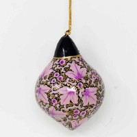 Papier-mâché Lantern - Chinar Leaf - Mauve (pack of 12)