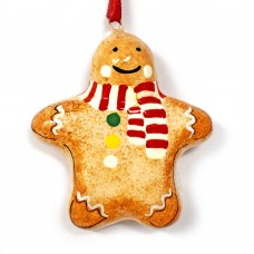 Papier-mâché Hanging Dec - Gingerbread Man