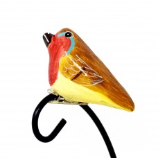 Bird (on Clip) - Red Robin (pack of 12) Bird (on Clip) - Red Robin (pack of 12)