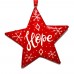 Large Painted Star - Messages Assortment Large Painted Star - Messages Assortment
