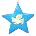 Large Painted Star - Blue Dove Assorted