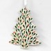 Large Painted Tree - Winter Leaves - Assorted (pack of 12)