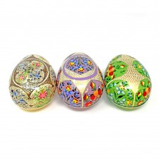 Egg Box - Assorted Kashmir Designs (Small) Egg Box - Assorted Kashmir Designs (Small)
