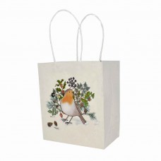 Christmas Gift bag - Emma Lawrence Robin Christmas Gift bag - Emma Lawrence Robin