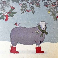 Christmas Card - Emma Lawrence Sheep Christmas Card - Emma Lawrence Sheep