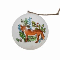 Emma Lawrence Licensed Bauble - Christmas Fox Emma Lawrence Licensed Bauble - Christmas Fox