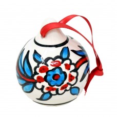 Ceramic Bauble - Gerbera  (pack of 6)