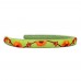 Hand Embroidered Floral Hair Bands - Green