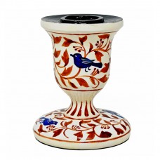 William Morris Gallery Licensed Small Candle Stick - Bird and Holly William Morris Gallery Licensed Small Candle Stick - Bird and Holly
