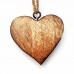 Mango Wood Heart (pack of 12) Mango Wood Heart (pack of 12)