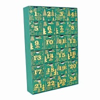 Advent Calendar - Green Snowflakes (pack of 3) Advent Calendar - Green Snowflakes (pack of 3)