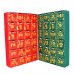 Advent Calendar - Red Snowflakes (pack of 3)