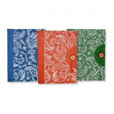 A5 Notebook -Paisley Design - Pack of 6 A5 Notebook -Paisley Design - Pack of 6