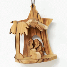 Olive Wood Nativity Scene - Star (pack of 6) Olive Wood Nativity Scene - Star (pack of 6)