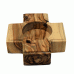 Olive Wood Tealight Holder - Cross (pack of 3) Olive Wood Tealight Holder - Cross (pack of 3)