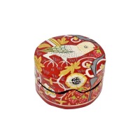 William Morris Gallery Licensed Mini Round Box - Strawberry Thief