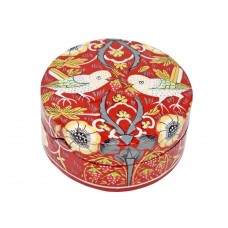 William Morris Gallery Licensed Small Round Box - Strawberry Thief William Morris Gallery Licensed Small Round Box - Strawberry Thief